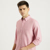 Men Regular Fit Button Down Collar Solid Shirt