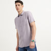Regular Fit Spread Collar Solid Shirt