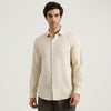 Regular Fit Semi-Cutaway Collar Solid Shirt