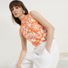 Regular Fit Round Neck Printed Top