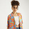 Women Regular Fit Resort Collar Floral Print Shirt