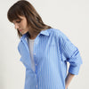 Regular Fit Spread Collar Striped Shirt