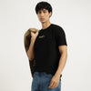 Men Relaxed Fit Round Neck Graphic Print T-Shirt