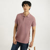 Men Regular Fit Collared Solid Polo T-Shirt
