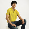 Men Relaxed Fit Collared Solid Polo T-Shirt