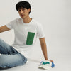 Men Regular Fit Round Neck Graphic Print T-Shirt
