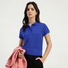 Women Solid Polo T-Shirt