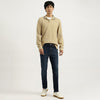 Men Washed Low Crotch Fit Jeans
