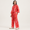 Regular Fit Spread Collar Printed Shirt