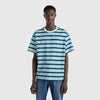 Men Regular Fit Round Neck Striped T-Shirt