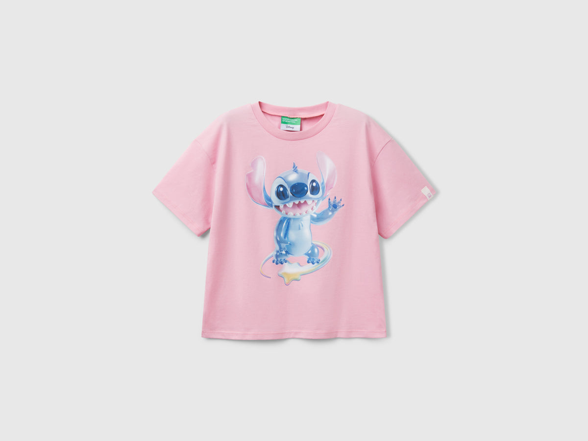 Girls Regular Fit Round Neck Graphic Print T-Shirt