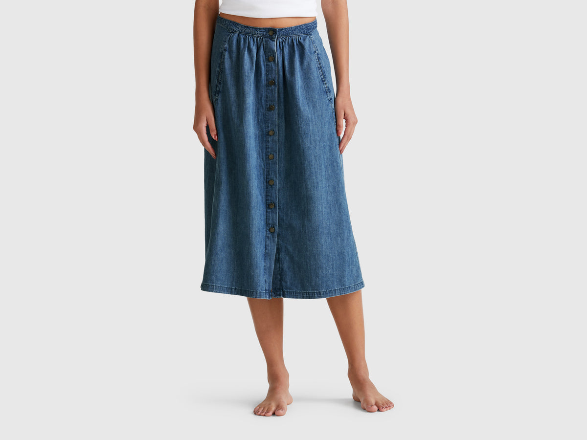 Women Solid Skirt