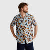 Men Regular Fit Resort Collar Printed Shirt