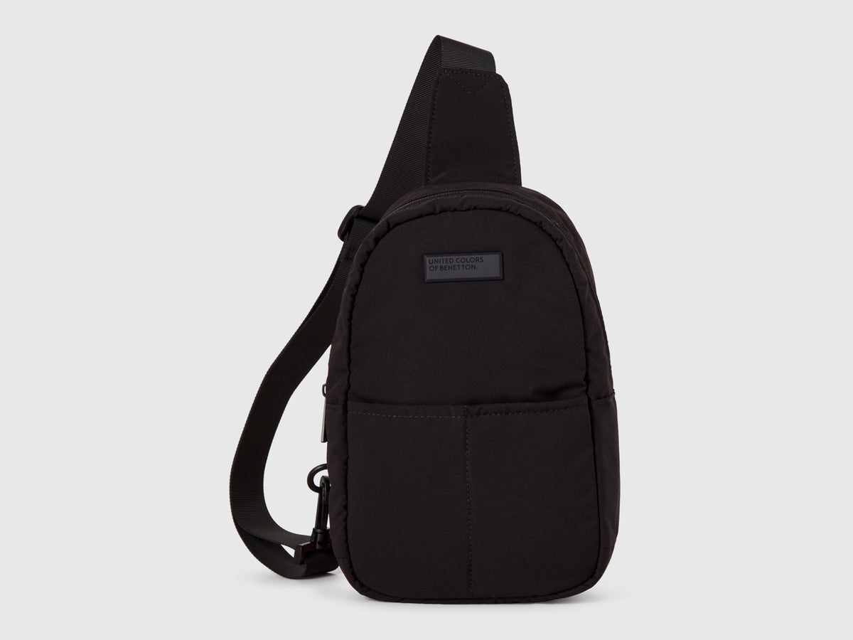 Unisex Solid Crossbody Bag