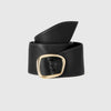 Women Polyurethane Solid Sash Belt