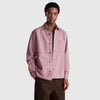 Men Spread Collar Solid Shirt