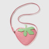 Solid Strawberry Shaped Crossbody Bag