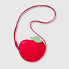 Solid Apple Shaped Crossbody Bag