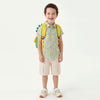 Boys Regular Fit Mid Rise Solid Cargo Shorts
