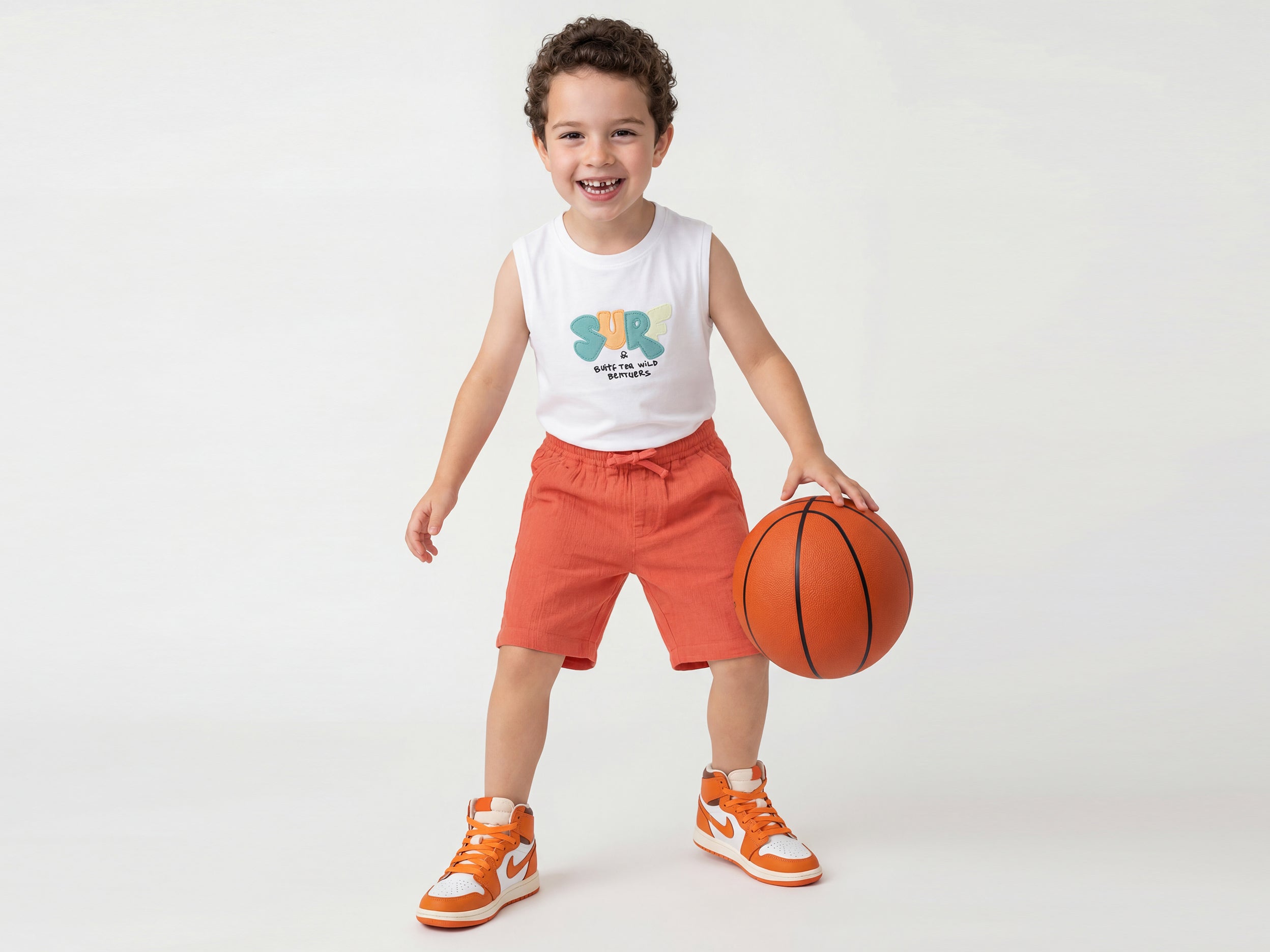 Boys Solid Regular Fit Shorts