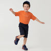 Boys Solid Regular Fit Ribstop Cargo Pocket Shorts