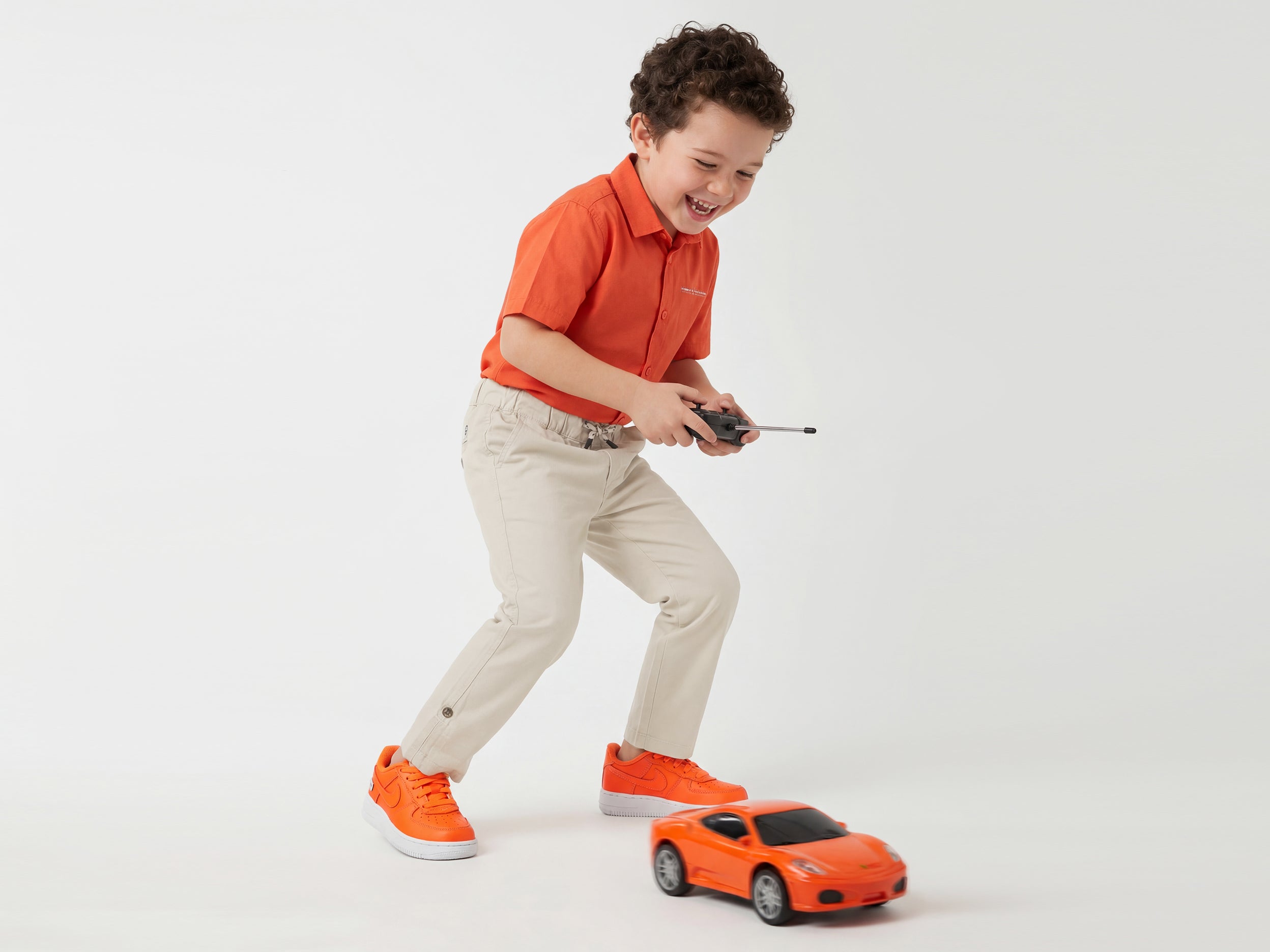 Boys Solid Regular Fit Trousers