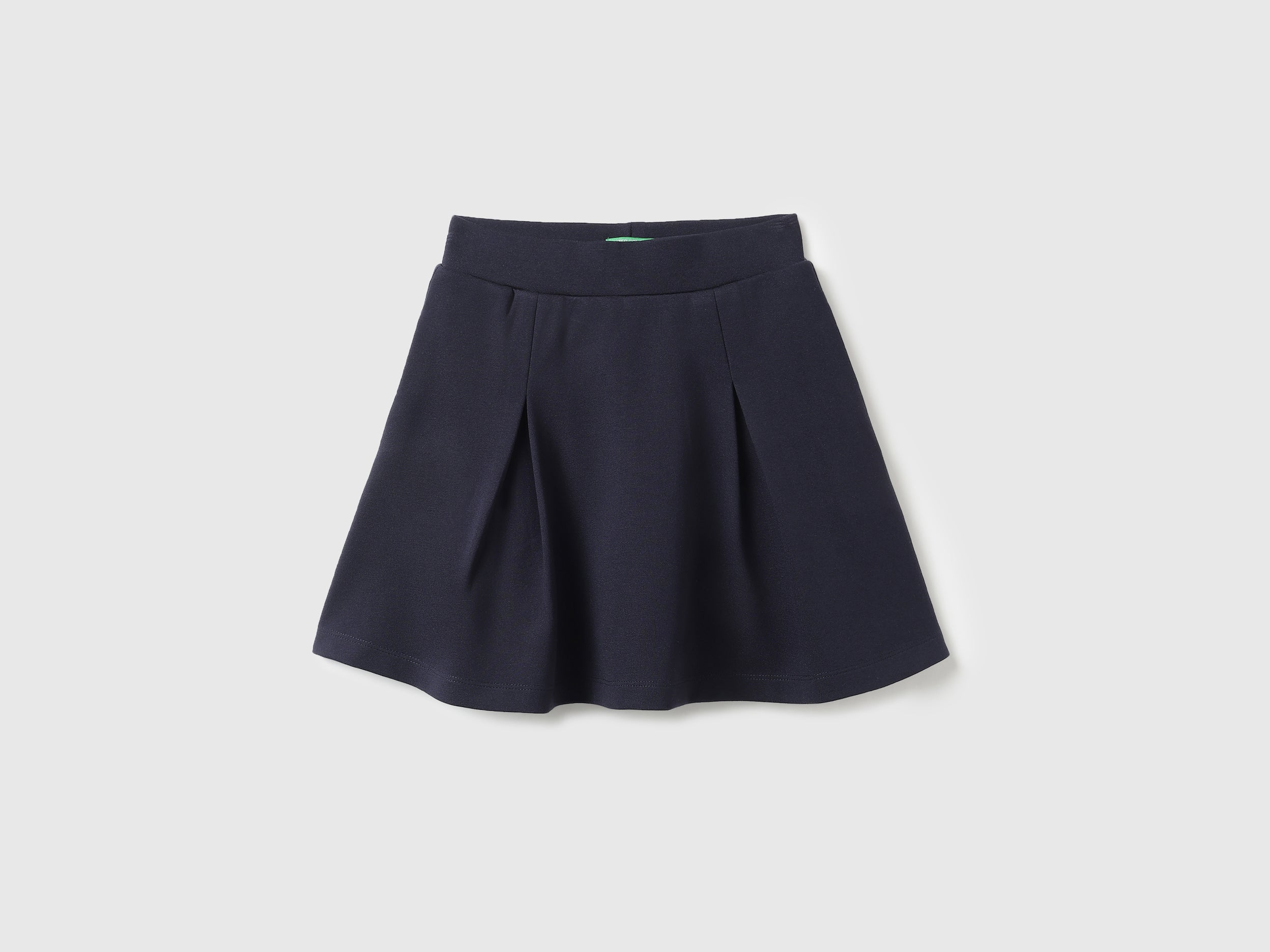 Girls Regular Fit Mid Rise Solid Skirt