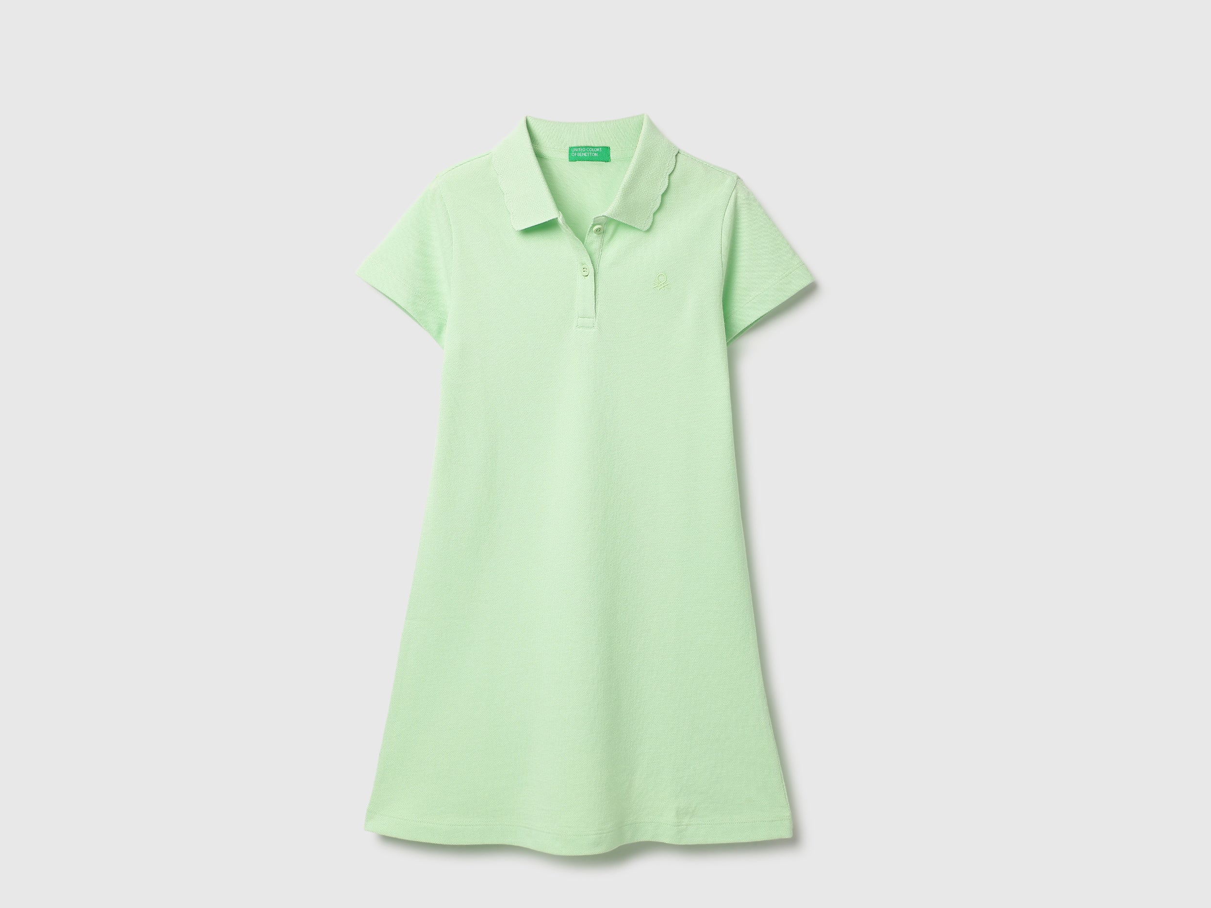 Girls Regular Fit Solid Polo T-Shirt