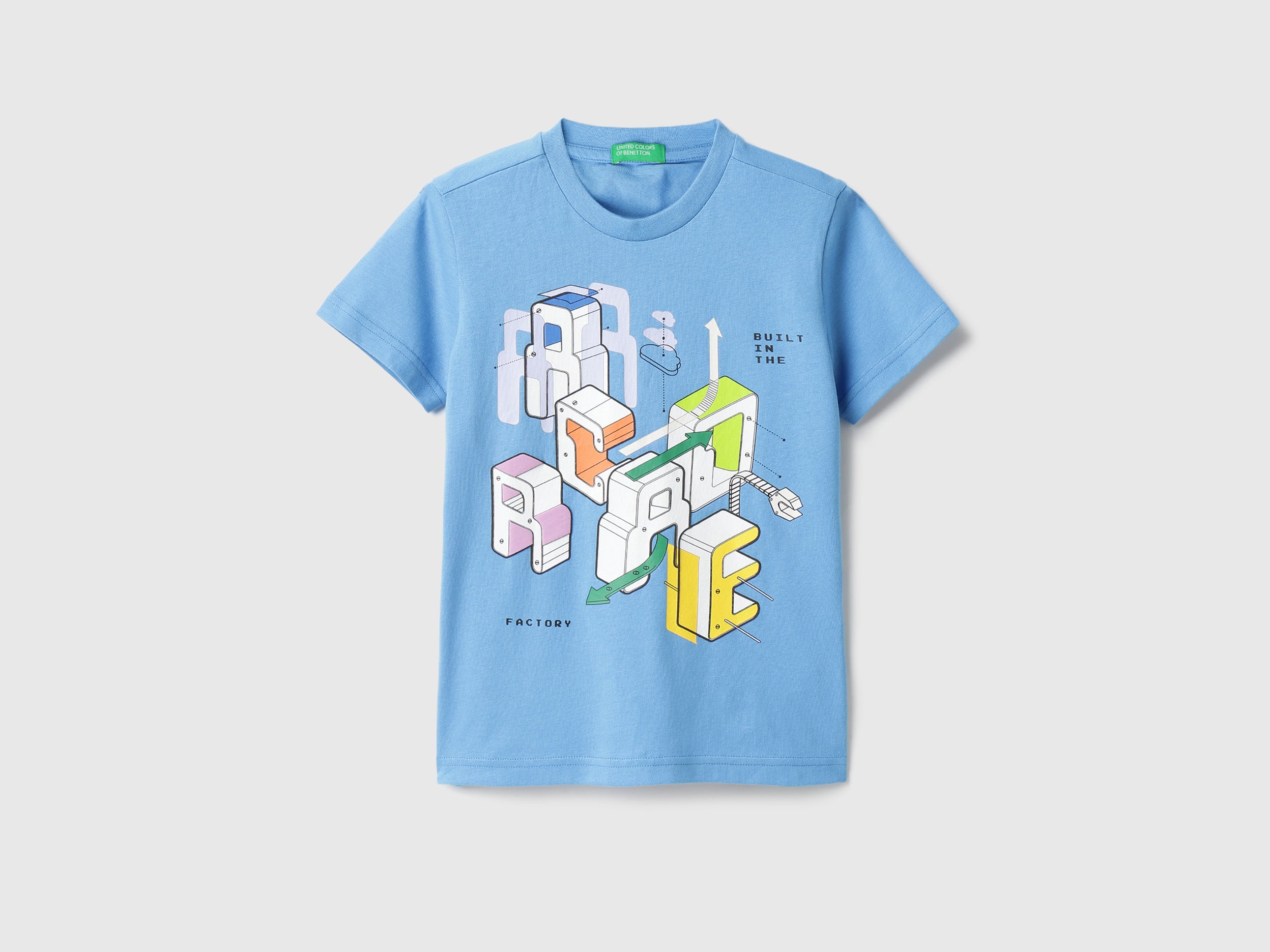 Boys Regular Fit Round Neck Graphic Print T-Shirt