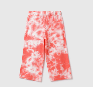 Cotton Printed Regular Length Girls Trousers