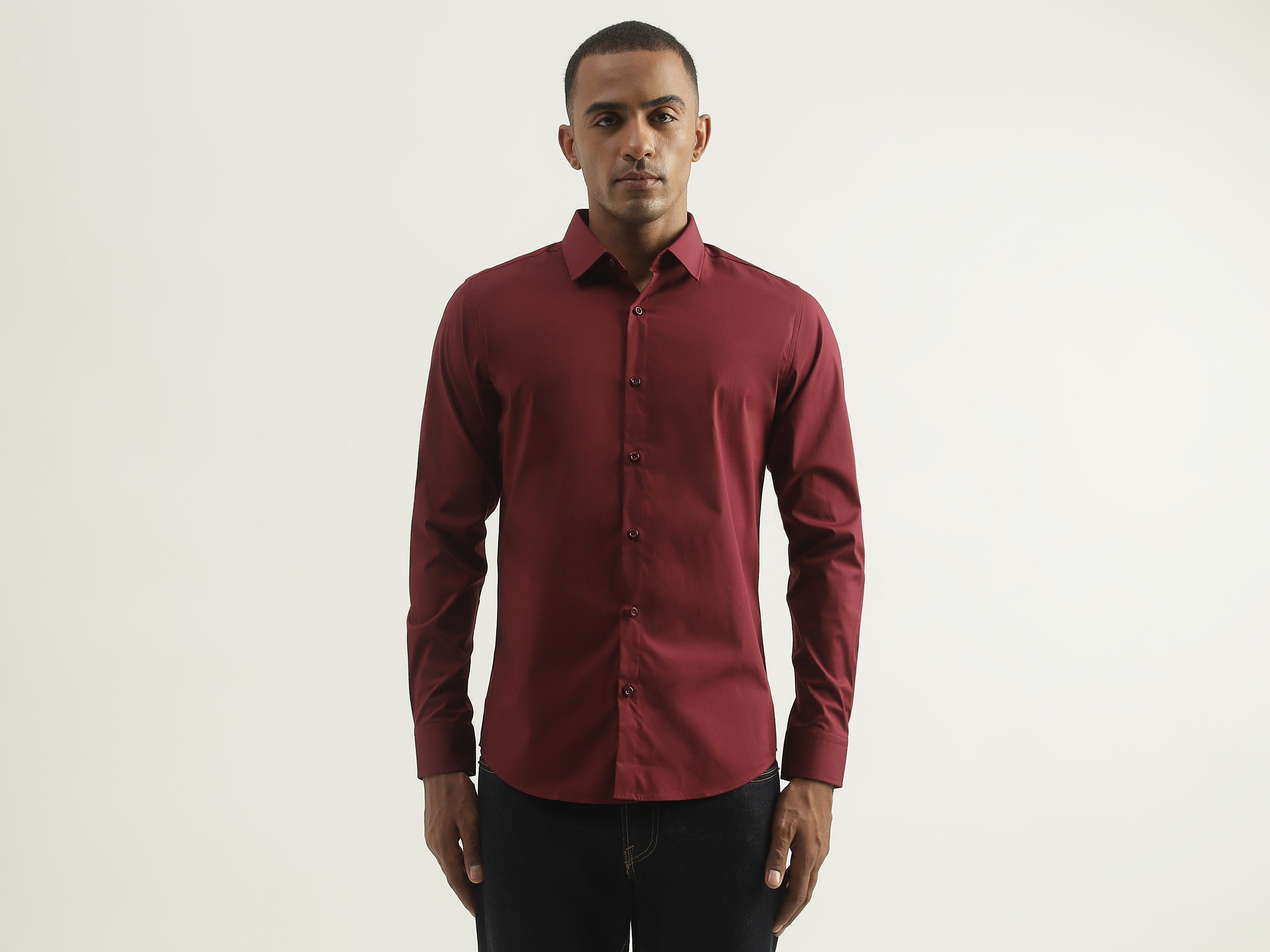 Men Solid Shirt