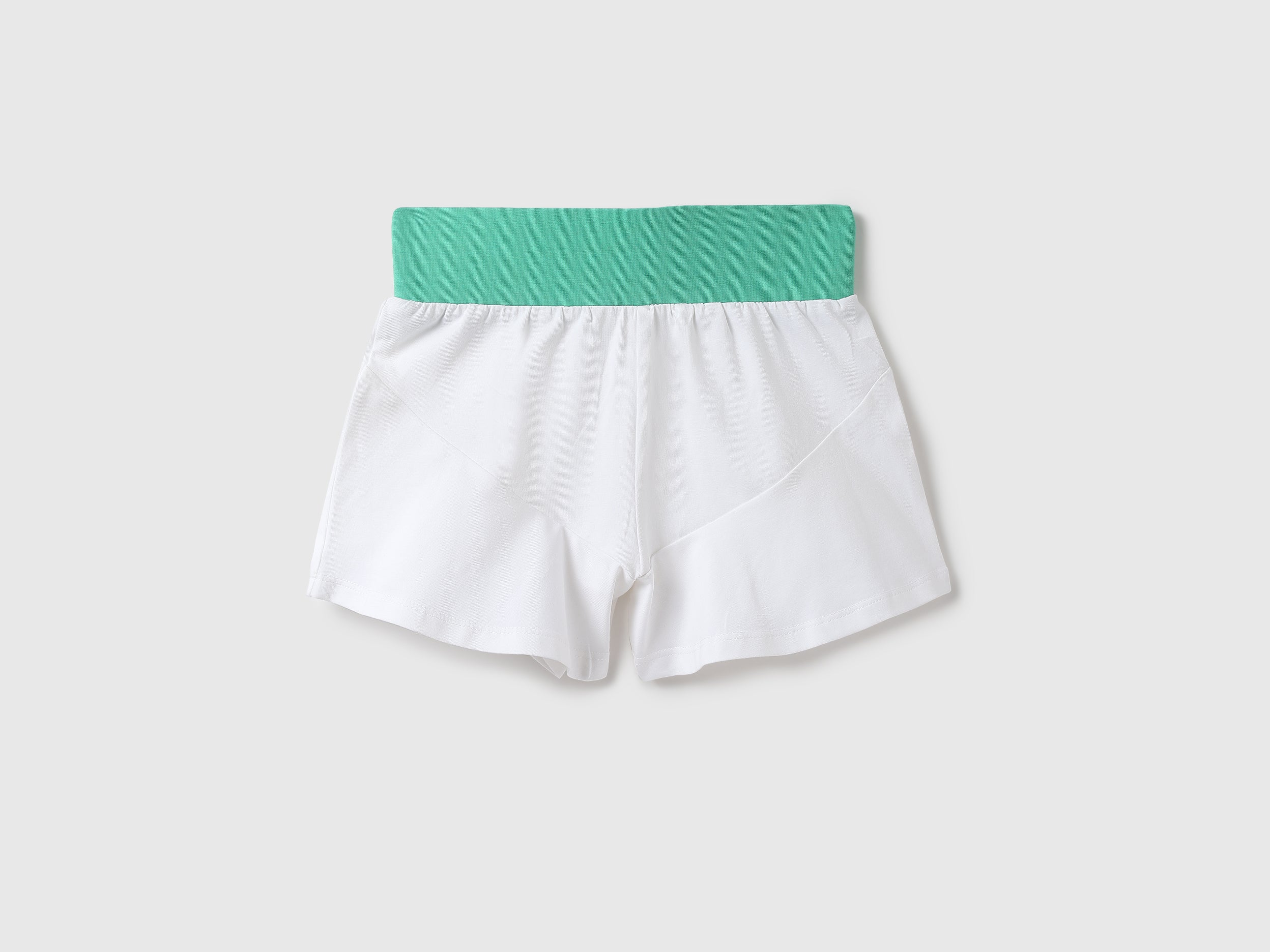 Girls Solid Regular Fit Shorts