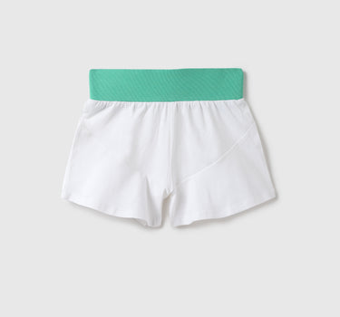 Girls Solid Regular Fit Shorts