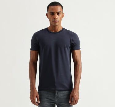 Men's Regular Fit Round Neck Solid Tshirts