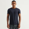 Men's Regular Fit Round Neck Solid Tshirts