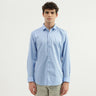 Slim Fit Spread Collar Solid Shirt