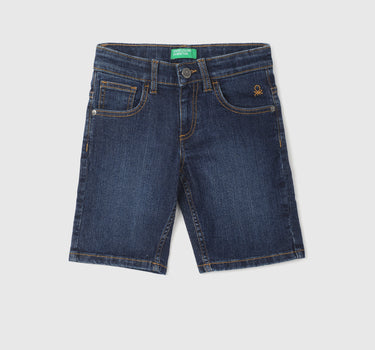 Boy's Solid Regular Fit Shorts