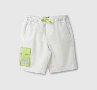 Boys Solid Regular Fit Shorts