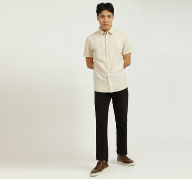 Cream Linen Shirt