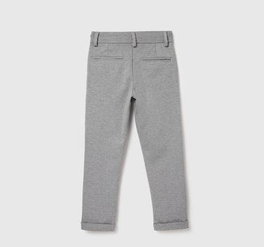 Textured Regular Fit Trousers