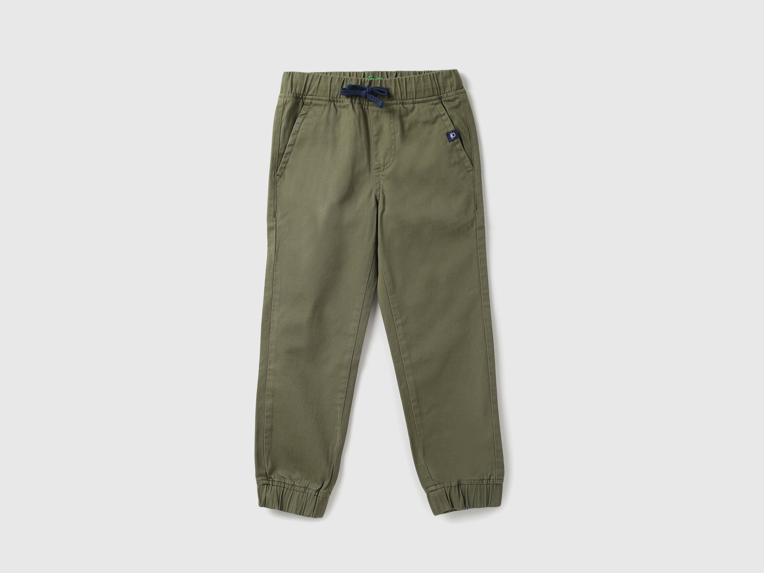 Boys Solid Joggers Style Trousers