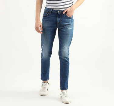 Men Solid Slim Tapered Fit Jeans