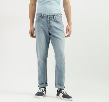 Solid Pattern Skinny Fit Jeans