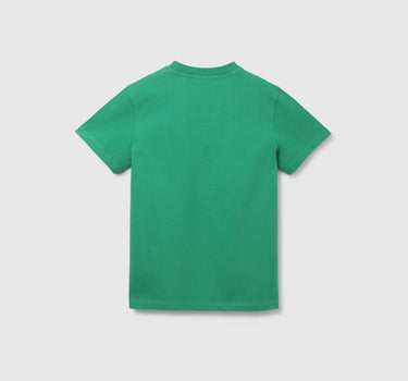 Regular Fit Crew Neck Solid Boy's T-Shirt