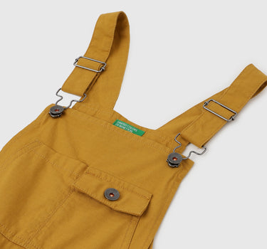 Solid Regular Fit Dungaree