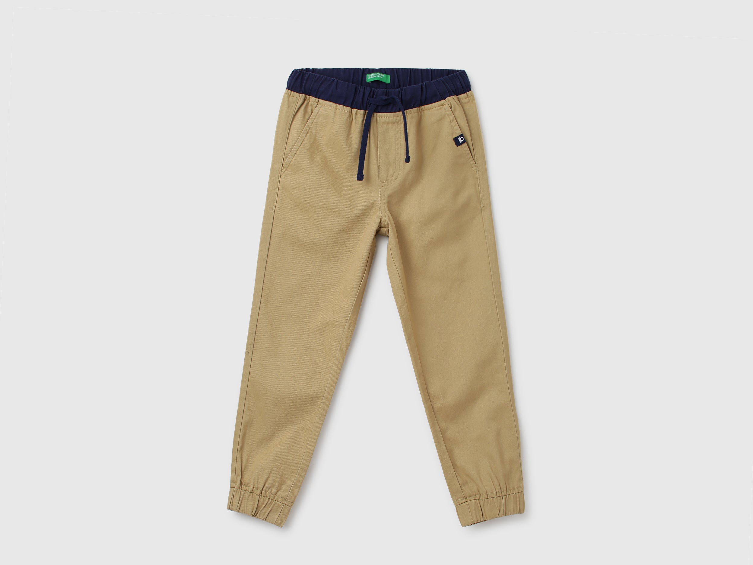 Boys Solid Joggers Fit Trousers