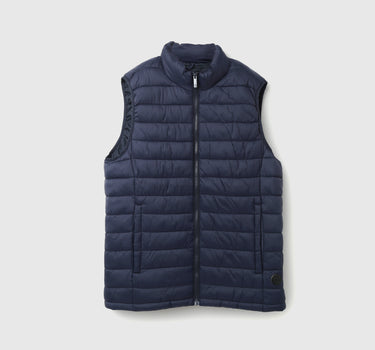 Men Quilted High Neck Jacket