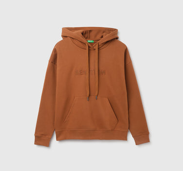 Hooded Neck Solid Sweatshirt