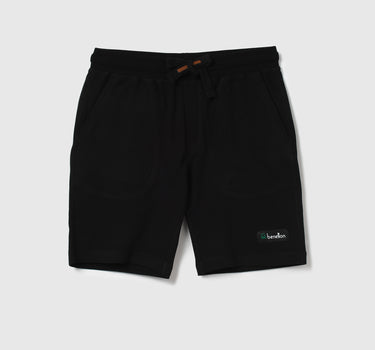 Men Solid Regular Fit Shorts