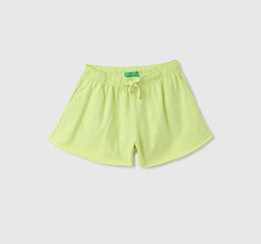 Solid Drawstring Regular-Fit Shorts